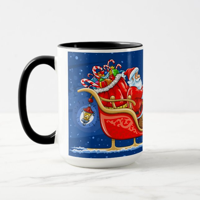 Caneca Le Père Noël et son traineau (Esquerda)