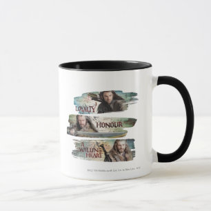 Caneca Lealdade, Honra, Um Coração Selvagem