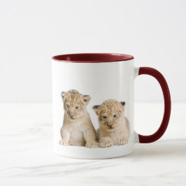 Caneca Leão Cubs pequeno bonito