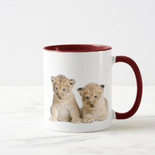 Caneca Leão Cubs pequeno bonito