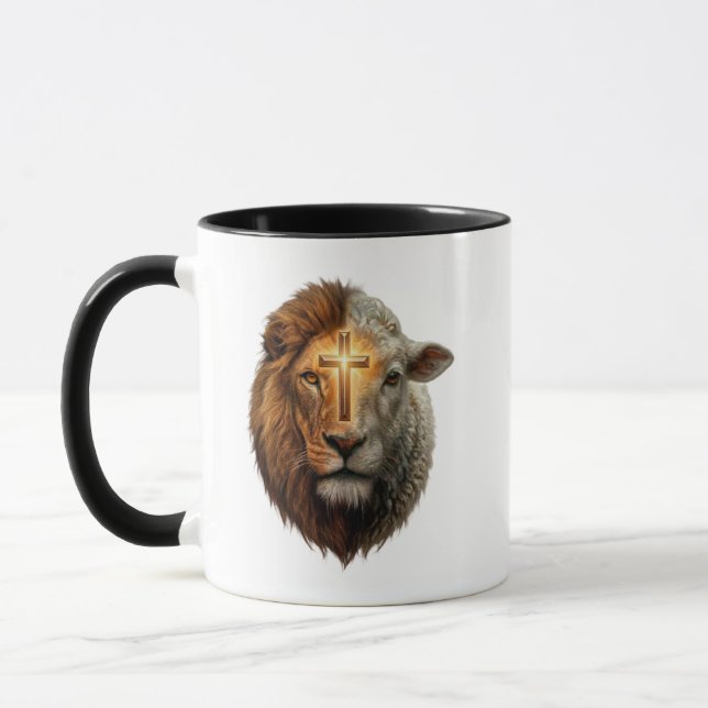 Caneca Leão e Cordeiro (Esquerda)