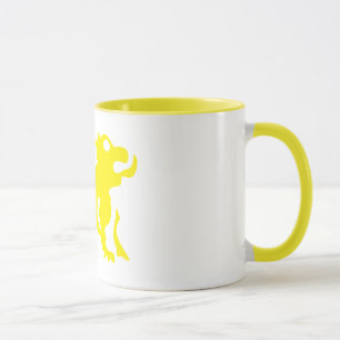 Caneca Leão - Sinal de Astrologia Sun, Zodiac Ringer Mug