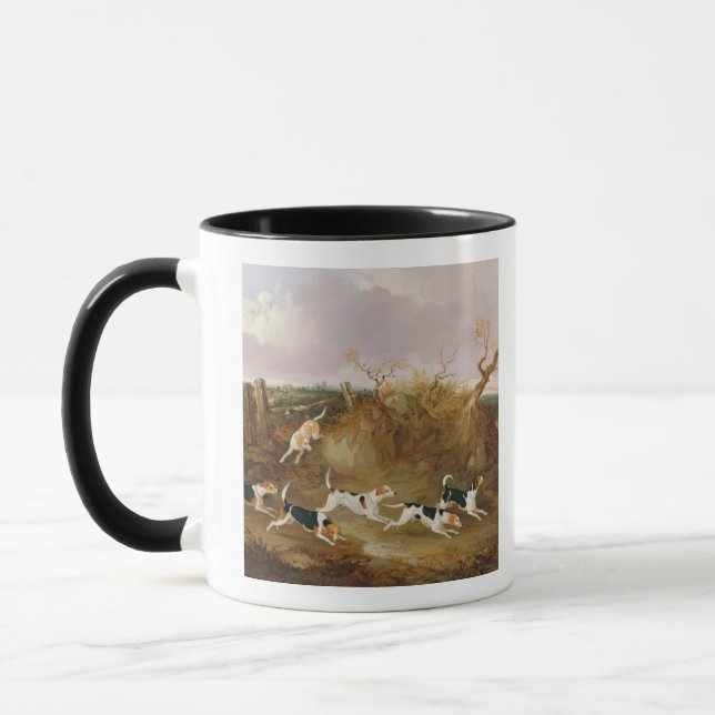 Caneca Lebreiros completamente…, 1845 (óleo em canvas) (Esquerda)