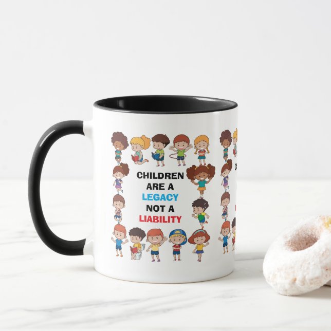 Caneca "Legacy Not Liability" Mug (Com Donut)