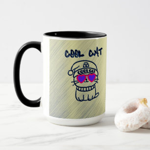 Caneca Legal Cat Groovy