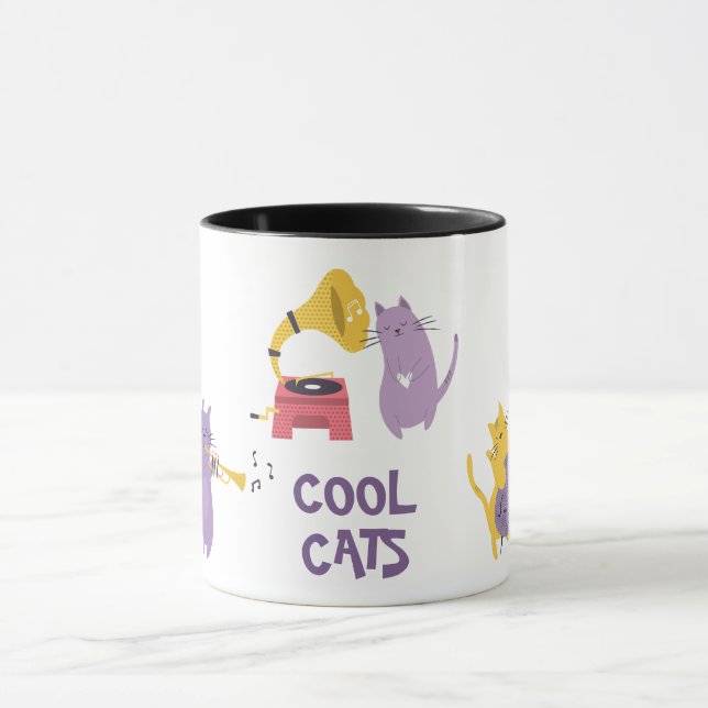 Caneca Legal Cats Jazz (Centro)