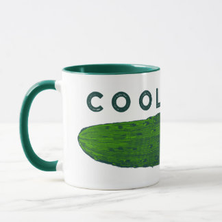 Caneca Legal como um legume curioso