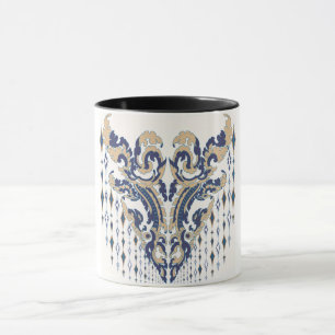 Caneca legal design padrão do tecido