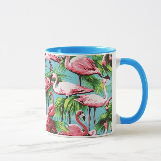 Caneca Legal Flamingoas Rosa (Direita)