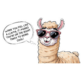 Caneca Legal Llama em ação!"