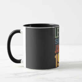 Caneca Legend Since January 1981 Retro Birthday Classic