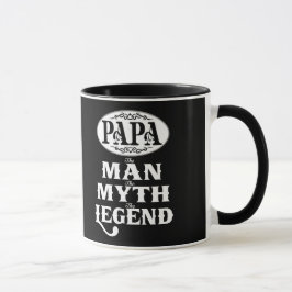 Caneca Legenda do mito do homem da PAPÁ
