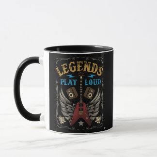 Caneca Legends Play Loud, Mug