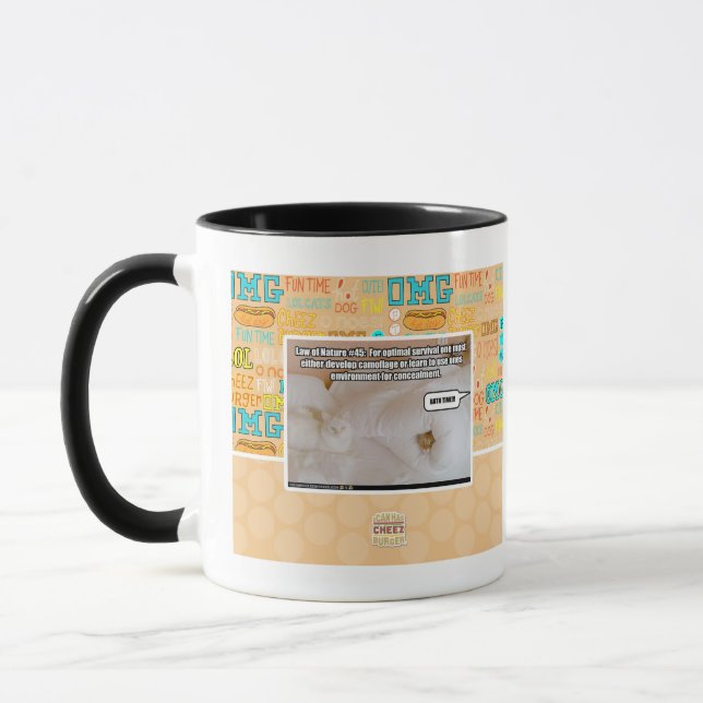 Caneca Lei de natureza #45 (Esquerda)
