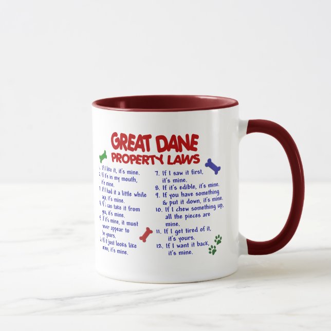 Caneca Leis 2 da propriedade de GREAT DANE (Direita)