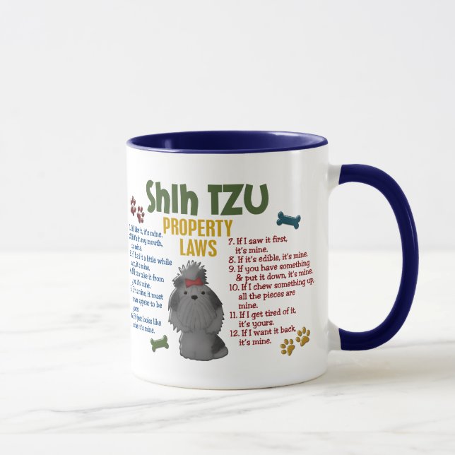 Caneca Leis 4 da propriedade de Shih Tzu (Direita)