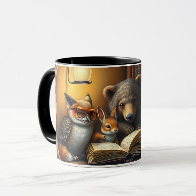 Caneca Leitura do vamos (Frente Esquerda)