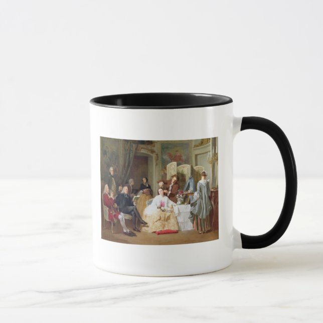 Caneca Leitura "Manon Lescaut" de Prevost do Abbe, 1856 (Direita)