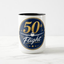 lembrança de viagem de avião de ouro do 50º voo