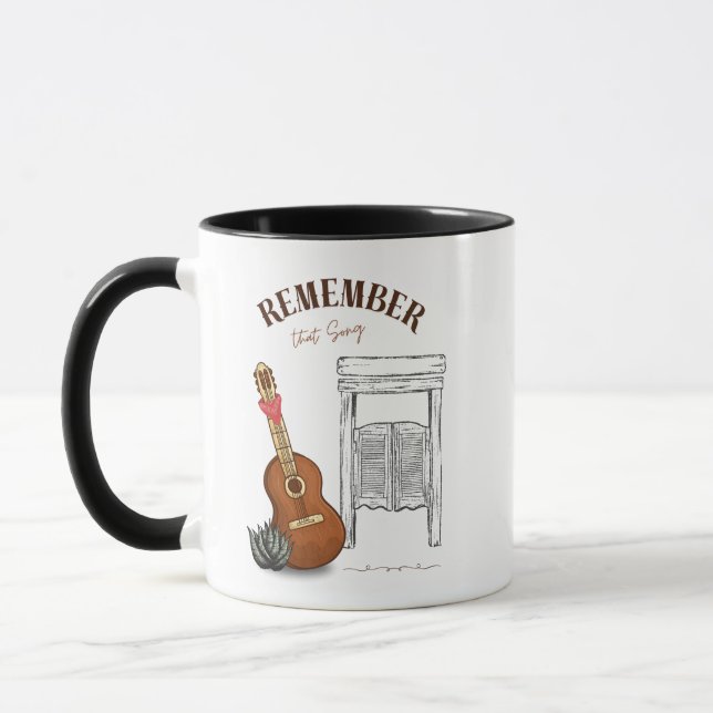 Caneca Lembre-Se Da Música Mug (Esquerda)