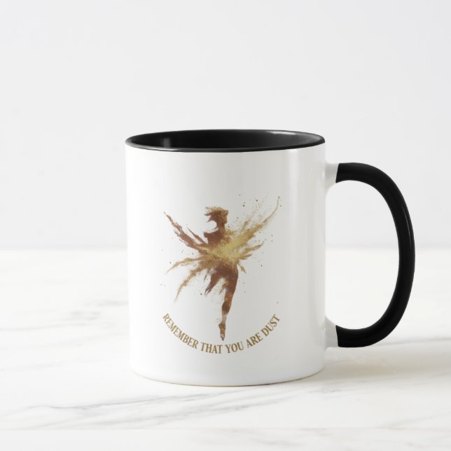 Caneca Lembre-se de que você é pó (Direita)