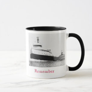 Caneca Lembrem-se: O Edmund Fitzgerald