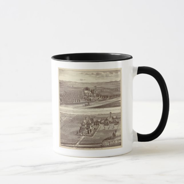 Caneca Lemoore, fazendas de Armona (Direita)