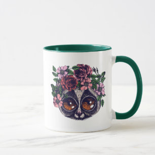 Caneca Lemur floral doce