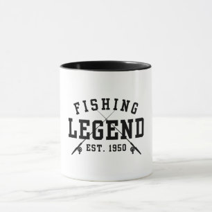 Caneca Lenda da Pesca Estabelecida em 1950