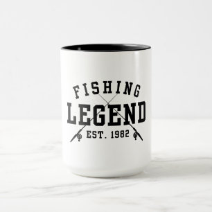 Caneca Lenda da Pesca Estabelecida em 1982