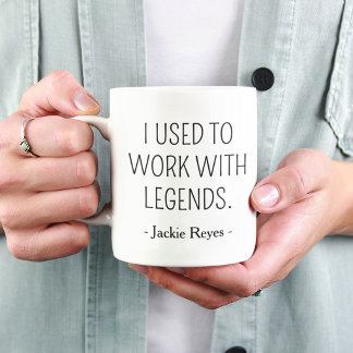 Caneca Lendas de Colegas de Trabalho Aposentados Já Viver