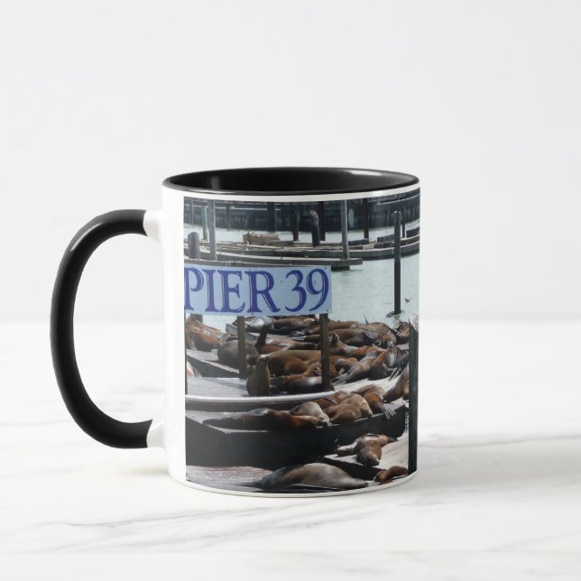 Caneca Leões Marinhos do Pier 39 (Esquerda)