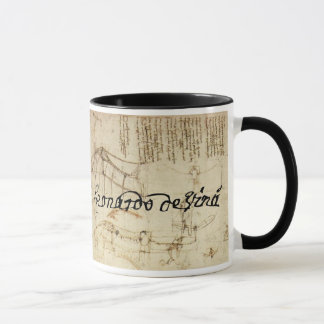Caneca Leonardo na arte