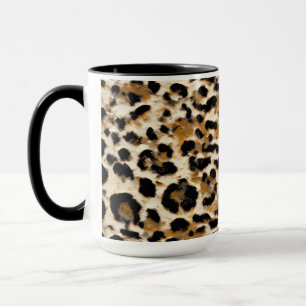 Caneca Leopardo pintado