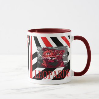 Caneca Leopardos da escola
