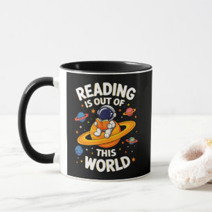 Caneca Ler é fora deste mundo