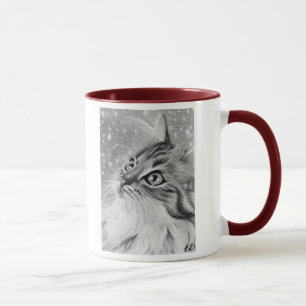 Caneca Let é gato do gatinho da neve