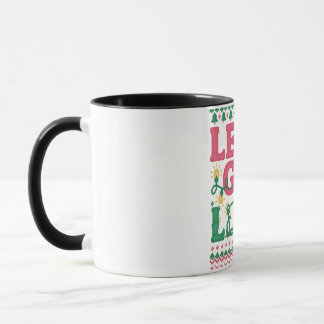 Caneca Let’s Get Lit Christmas Shirt • Funny Ugly Sweater