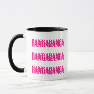 Caneca Letra da música Bangaranga (Rosa Quente)
