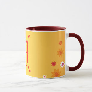 Caneca Letra E Mug