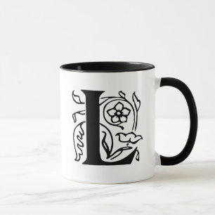 Caneca Letra extravagante L