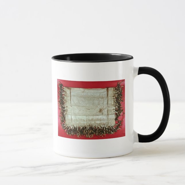 Caneca Letra medieval do protesto do Bohemian (Direita)