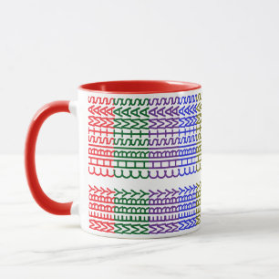 CANECA LETREIROS DE NATAL ALEGRE