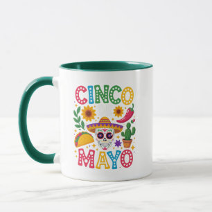 Caneca Let's Fiesta Cinco De Mayo – Mexicano Color