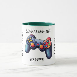 Caneca Levando até a Esposa. Presente noiva recém-casado