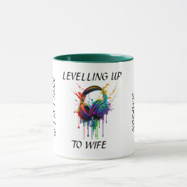 Caneca Levando até a Esposa. Presente noiva recém-casado