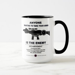 Caneca Levantamento das armas - Alteração do segundo