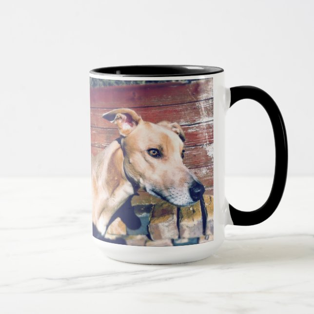 Caneca Levantando o cão (Direita)