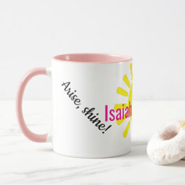 Caneca Levante-se, brilhe!