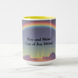 Caneca Levante-se e brilhe! Taça de Joy Divine